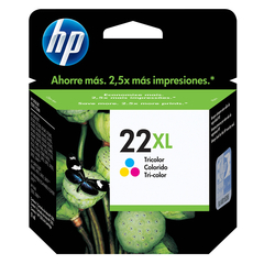 Cartucho HP 22XL Tricolor Alto Rendimento