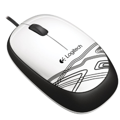 MOUSE OPTICO COM FIO M105 BRANCO PIANO LOGITECH