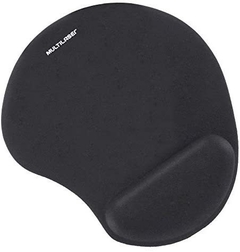 MOUSE PAD GEL C/APOIO NORMAL PRETO - comprar online