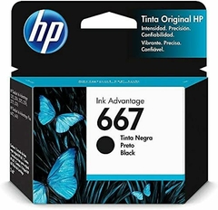 CARTUCHO HP DE TINTA ORIGINAL 667-BLACK