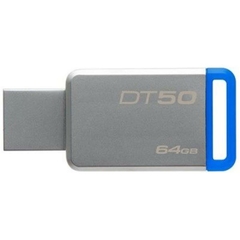 PEN DRIVE USB 3.1 DT50/64GB DATATRAVELER 50 64GB METAL AZUL