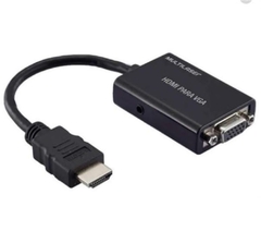 CONVERSOR HDMI M X VGA F C/ SAIDA AUDIO - MULTILASER