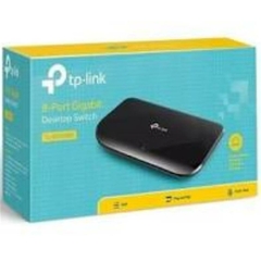 SWITCH NAO GERENCIAVEL TL-SF1008D TP-LINK, TIPO DESKTOP, 8 PORTAS LAN 10/100 ETHERNET.