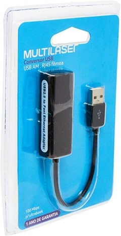 CABO CONVERSOR USB AM X RJ45 FEMEA