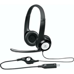 HEADSET H390 USB PRETO LOGITECH