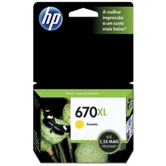 CARTUCHO HP CZ120AB 670XL YELLOW