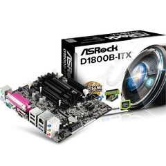 PLACA MÃE D1800B-ITX PROC INTEGRADO INTEL DUAL CORE J1800, MINI ITX