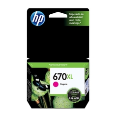 CARTUCHO HP CZ119AB MAGENTA 670XL