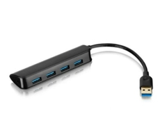 HUB USB SLIM 3.0 4 PORTAS PRETO (05)