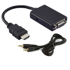 CABO HDMI M/VGA F 15CM C/AUDIO - MD9