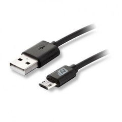 CABO USB AM/MICRO USB (V8) NYLON PRATA 1,0M CT