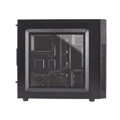 GABINETE GAMER CC-9011075-WW CARBIDE SERIES 100R LATERAL EM ACRILICO PRETO - comprar online