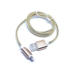 CABO USB AM/IPHONE 5 2.0 1,00M DOURADO TELA