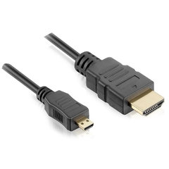 CABO HDMI / MICRO HDMI - VERSAO 1.4 - 1.8 METRO