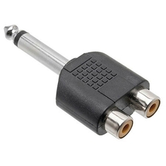 ADAPTADOR 2 JACK RCA X P10 MONO