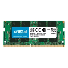 MEMORIA DDR4 16GB NOTE 2666 SODIM - CRUCIAL