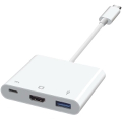 CABO ADAPT.TIPO C X HDMI + USB 3.0 + TIPO C FEMEA