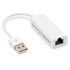 ADAPT. USB A MACHO X ETHERNET 10/100 (RJ45) COM FIO USB 2.0 - MD9