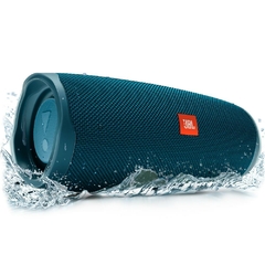 CAIXA DE SOM BLUETOOTH JBL CHARGE 4 AZUL