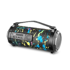 CAIXA DE SOM BAZOOKA 80W BT/AUX/SD/USB/FM LED