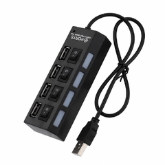 HUB USB 4 PORTAS 2.0 C/INTERRUPTOR DE ENERGIA