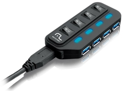 HUB MULTILASER SUPER SPEED 4 PORTAS USB 3.0