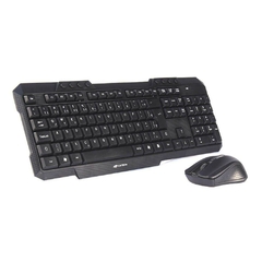 KIT TECLADO E MOUSE SEM FIO K-W10BK C3TECH