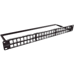 PATCH PANEL DESCARREGADO 48P CAT6 1U ALTA DENSIDADE FURUKAWA