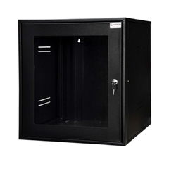 RACK PADRÃO 19" 12U X 470 PRETO VISOR DE ACRÍLICO- 424 - GFORCE