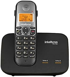 TELEFONE SEM FIO DIGITAL INTELBRAS TS 5150 PRETO