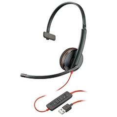 HEADSET PLANTRONICS C3210 BLACKWIRE USB