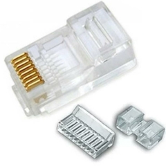 CONECTOR RJ45 MACHO CAT 6