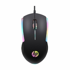 MOUSE GAMER USB M160 1000DPI LED PRETO HP