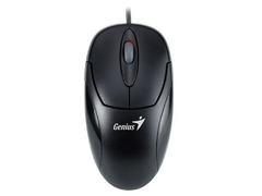 MOUSE XSCROLL OPTICAL WHEEL PRETO PS/2 800DPI GENIUS