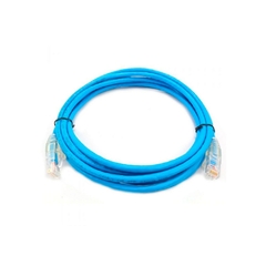 PATCH CORD SOHOPLUS CAT.5E 2.5 MT AZUL CLARO-U/UTP-CMX-T568A - FURUKAWA