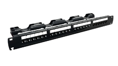 PATCH PANEL MODULAR GIGALAN CAT.6 24 PORTAS T568 A/B - 35030006 - FURUKAWA