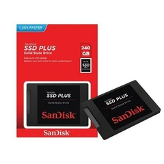 SSD 240GB SATA III LEITURA 530MB/s, GRAV 440MB/s - SDSSDA-240G-G26 - SANDISK