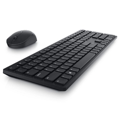 KIT TECLADO E MOUSE SEM FIO DELL PRO KM5221W PRETO