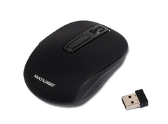 MOUSE SEM FIO 2.4GHZ LITIO PRETO USB - MULTILASER