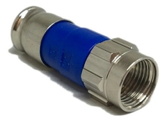 CONECTOR RG6 C/ COMPRESSÃO