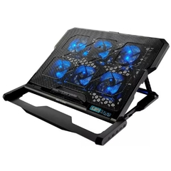 AC. NOTEBOOK COOLER COM 6 FANS AZUL