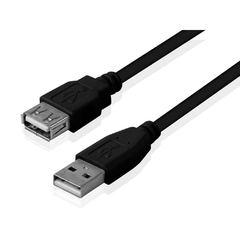 CABO EXTENSOR USB 2.0 A MACHO /A FEMEA 1,5M