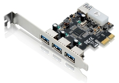 *PLACA PCI EXPRESS 4X USB 3.0 (3+1) - MULTILASER