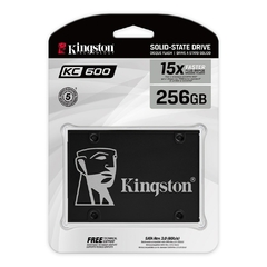 SSD 256GB SATA III 2.5" SKC600 Leitura 550MB/s, Gravação 500MB/s SATA3 2.5" SATA KINGSTON