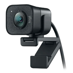 WEBCAM STREAMCAM PLUS FULL HD, RESOLUÇÃO 1080P A 60FPS 960-001280 GRAFITE -LOGITECH