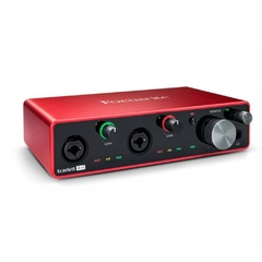 INTERFACE DE ÁUDIO FOCUSRITE SCARLETT 4I4 3ª GERAÇÃO