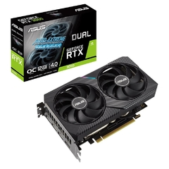 PLACA DE VIDEO ASUS GEFORCE 90YV0GB2-M0NA10 DUAL-RTX3060-O12G-V2 (GPU RTX 3060 12GB GDDR6) - 0085763-01