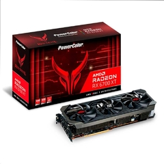 PLACA DE VIDEO POWER COLOR RADEON AXRX 6700XT 12GBD6-3DHE/OC (GPU RX 6700XT, 12GB, GDDR6) - 0082613-01