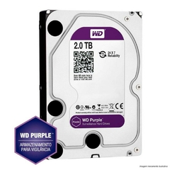 HD INTERNO WESTERN DIGITAL WD PURPLE WD20PURZ 2 TERA ROXO