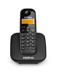 TELEFONE SEM FIO TS3110 PRETO DIGITAL - INTELBRAS